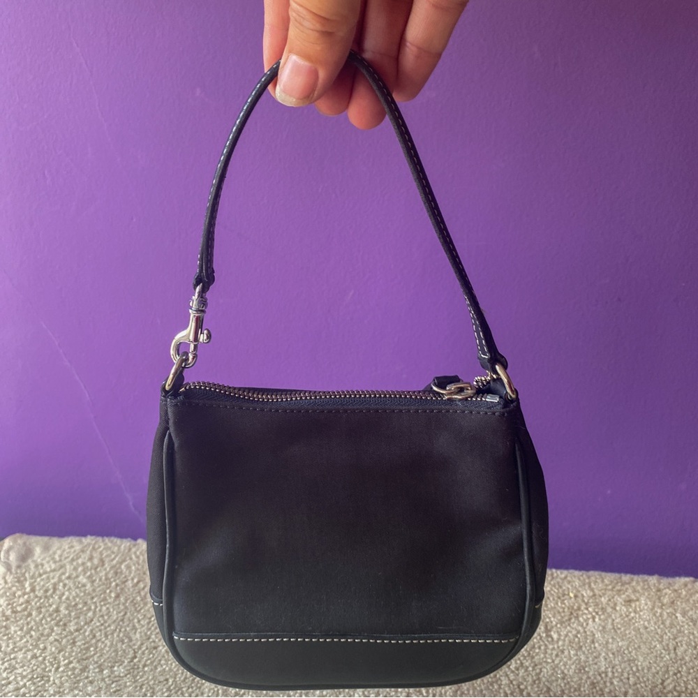 Mini Coach zip top purse